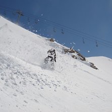 Inte perfekta pudret men det fick g&aring;. Foto: Marie Johansson. &Aring;kare: Stefan JOhansson, Herman Johansson.