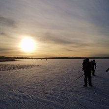 &auml;nnu en fin upplevelse med FG!. Foto: Maria Lundin. &Aring;kare: sandra fransson, rebecca westerberg och carl bagera.