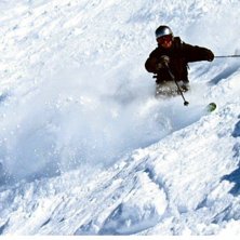 Samma sida d&auml;r Verbier Ride 2004 avgjordes dagen . Foto: P&auml;r Fransson. &Aring;kare: Martin Wiesgickl.