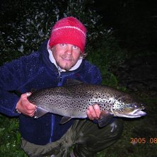 69 cm, 4 kilo, 2h 10 min kamp!!!. Foto: Rolf Tigerstr&ouml;m. &Aring;kare: Klas Tigerstr&ouml;m.