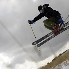 Ett litet, men efterl&auml;ngtat, sn&ouml;fall i G&ouml;teborg. Foto: Magnus Ch&ouml;ler. &Aring;kare: Daniel Engblom.