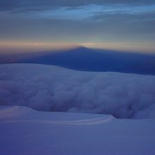 Soluppg&aring;ng sedd fr&aring;n Alpernas H&ouml;gsta topp. Det . Foto: Nicklas Sandeberg. &Aring;kare: Nikke.