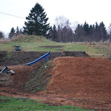 Nu &auml;r &auml;ntligen parken klar i v&aring;ran lilla hemma . Foto: Jag Oskar Andersson.