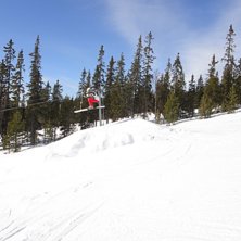 monoski. Foto: Johan wadsten. &Aring;kare: Marcus wadsten.
