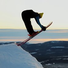 Parken i Bj&ouml;rnrike julen 2019.
&Aring;kare ok&auml;nd.