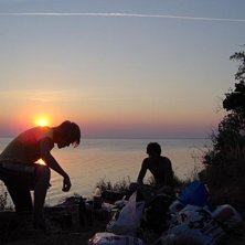 Aftersurf p&aring; &Ouml;land. Foto: Mikael Helin. &Aring;kare: Surfdudes.