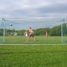 Bj&ouml;rn hinner b&ouml;rja p&aring; sin hemska m&aring;lgest innan. Foto: C&aring;lle. &Aring;kare: Bj&ouml;rn och Walle.