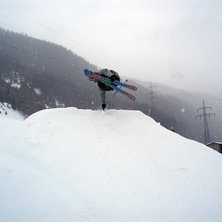 En riktig fin bild p&aring; mikael. synda att kameran i. Foto: Andreas Isaksson. &Aring;kare: Mikael Hjorth.