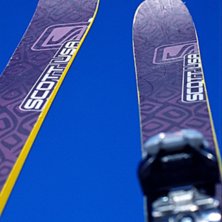 En helt underbar dag f&ouml;r att k&ouml;ra skidor. Tog de. Foto: Erik Rombo.