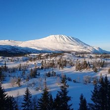 -2 og skyet
Fine forhold i bakkene, -2 og vindstil.