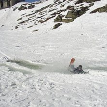 Tog lite f&ouml;r mycket fart 4:e g&aring;ngen :). Foto: petter wallin. &Aring;kare: petter wallin.