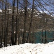 Panoramabild fr&aring;n Tignes.