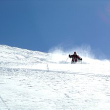 Puder, Powder, Freeride. Foto: Jacob Molin. &Aring;kare: H&aring;kan Molin.