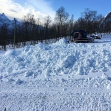 Dosing av sn&oslash;
Det jobbes for fult for &aring; f&aring; B-l�.