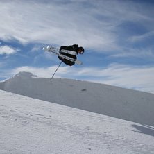 F&ouml;rs&auml;songs&aring;kning i Zermatts finfina pipe. Foto: Andreas Larsson. &Aring;kare: Johan S&ouml;derlund.
