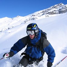 En fantastisk dag i Engelberg efter en natt med et. Foto: Chris Balmer. &Aring;kare: Jonas Lindkvist.