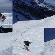 Vi hikade Flute som ligger en 20 minuters promenad. Foto: Marcus Larsson. &Aring;kare: Fredrik Heribertson.