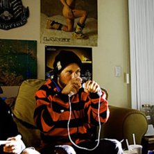 &Aring;kare: Jordan Seldin, Nintendo Wii Boxing game.