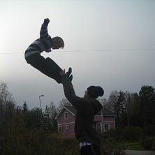 haha. Foto: Ellika. &Aring;kare: Fredd &aring; erkas.