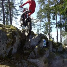 jag drar upp f&ouml;r klack. Foto: PAppa. &Aring;kare: Jag.