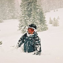 N&auml;mnde jag att det var endel sn&ouml; lr? Joel gjorde. Foto: Christoffer Olsson. &Aring;kare: Joel &Ouml;rner.