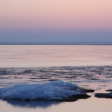 Dagen efter islossningen.. Foto: Sven Grauman.