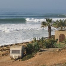 Anchor point, Taghazout, Marocko. Taigan surfers s. Foto: Kenneth Marklund.