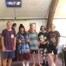 Foto: jesper persson. &Aring;kare: Jag, Robin, Isak, Henrik &amp;quot;Kungen&amp;quot; Harlaut, Anton.