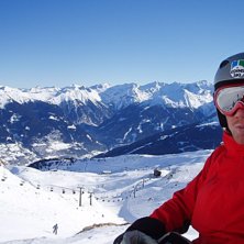 Pick nickplats i Schlossalm Hohe Scharte. V&auml;ldig . Foto: Per Nyberg. &Aring;kare: Fredrik Edin.