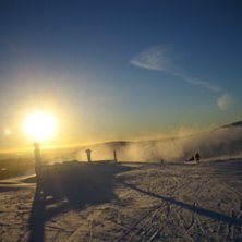 en kall men vacker dag i v&aring;rt h&auml;rliga grannland!. Foto: jag.