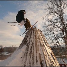Helt pl&ouml;tsligt drog sig molnen undan och vi fick . Foto: Pelle Fr&auml;ndfors. &Aring;kare: Gustav Fr&auml;ndfors.