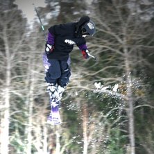 360 i bruket big air uppv&auml;rmning. &Aring;kare: Ludwig forsgren (jag.