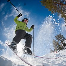 En sk&ouml;n dag i v&aring;rsolen.. Foto: Fredrik Wikfeldt. &Aring;kare: Sigrid Wikfeldt 8 &aring;r.