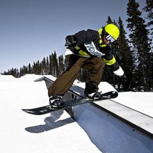 Nose slide.. Foto: Andreas Bryngel. &Aring;kare: Algot Olsen.