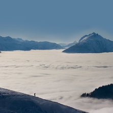 On the edge.... Foto: Lasse Byrdal.