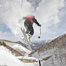 &Auml;nnu en ensam dag av puder&aring;kning i Japan. Konkur. Foto: Alexander Thurban. &Aring;kare: David &amp;quot;Speedy G&amp;quot; Clemensson.
