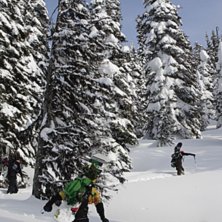 good day in the sun. Foto: Brian Wolfe. &Aring;kare: Gustav Ohlsson, Ron Fearing (hiking).