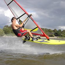 Plattvattenhopp . Foto: Stefan Alsved. &Aring;kare: Leo Alsved.
