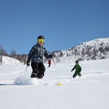Haukelifjell Skisenter garanterer finne bakker fra.