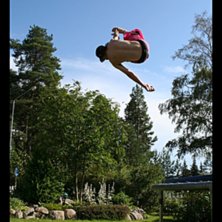 Adam &auml;r inte r&auml;dd f&ouml;r att g&ouml;ra en cork 5 med e. Foto: Ronny Wallberg. &Aring;kare: Adam Persson.
