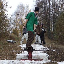 Railsesh i Orsa, Julle var fotograf.. Foto: Julius Aspman. &Aring;kare: Olle Eriksson.