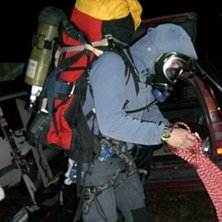 M&aring;rdsundsr&auml;nnan ska bestigas med syrgas. F&ouml;rst . Foto: Tomas Wiklund. &Aring;kare: Lasse Collin.