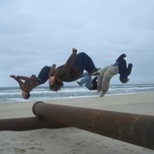 summer holidays 2006. Foto: lena. &Aring;kare: janik,benni,jule,axel.