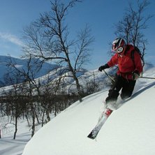 Letade lite sn&ouml; n&auml;ra Norge, hittade fin skogs&aring;k. Foto: Henrik Karlsson. &Aring;kare: Tobbe.