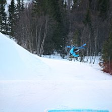 flat 5 med en liten tail.. Foto: ove. &Aring;kare: jag.