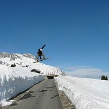 fint litet v&auml;ghopp i oberlech, fint v&auml;der ocks&aring;. Foto: Mattias Carl&eacute;n. &Aring;kare: Jesper Lundberg.