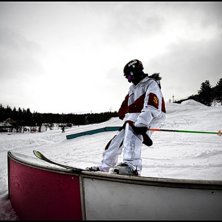 Fick bilden som en fotograf tog p&aring; mig till Falu . Foto: Lars Dafg&aring;rd. &Aring;kare: Adam Reivant.