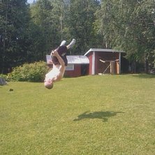 sideflip. Foto: lina &amp;lt;3. &Aring;kare: jag, ljungberg.