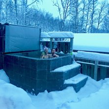 Fj&auml;llfrids hottub.