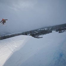 9 in blizzard. Foto: Yngve Staberg. &Aring;kare: Sebastian Persson.